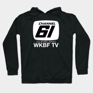 Channel 61 WKBF Cleveland Retro TV Hoodie